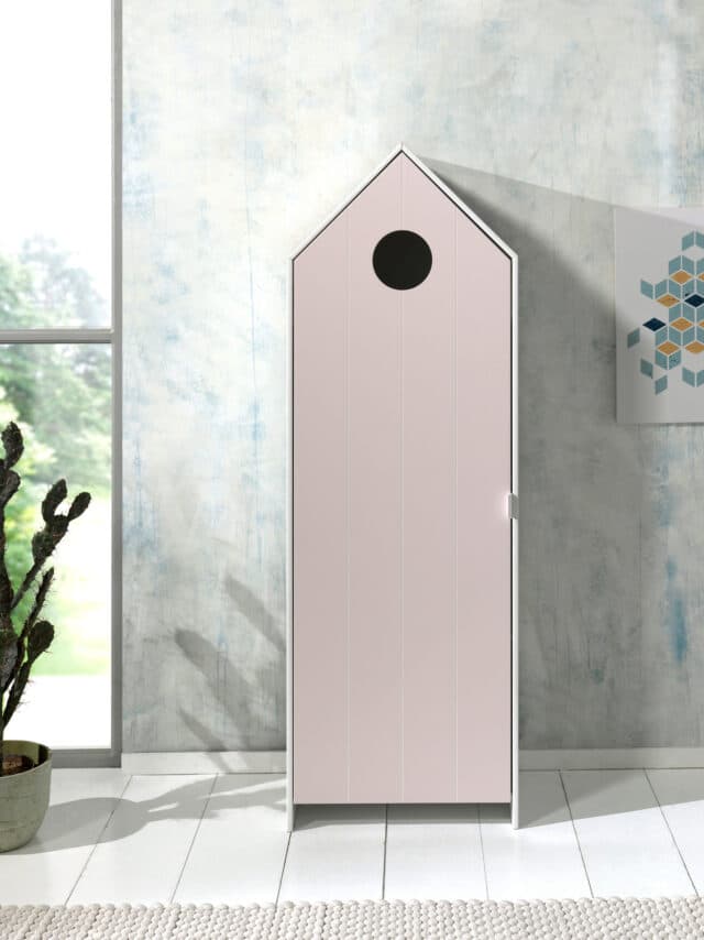 Casami Kast 1 Deur Roze