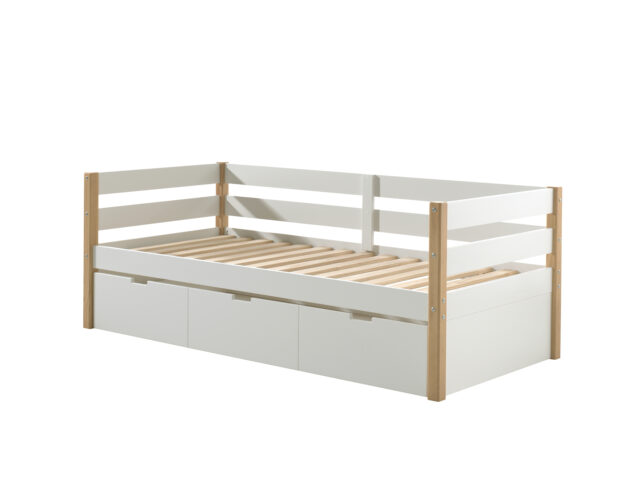 Deze Margrit Combinatie Bestaat Uit Het Margrit Kajuitbed 90 X 200 Cm Met Rolbed