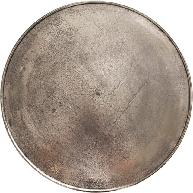 Interlagos Salontafel Set Van 2 Ruw Nikkel Met Zwarte Patina