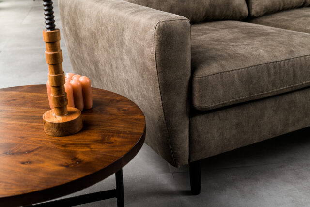 3 Zitsbank Cl L R Stof Savannah S520 Taupe