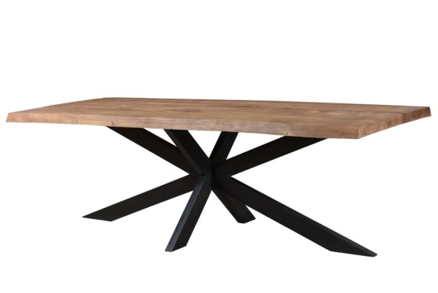 Eetkamertafel Sturdy 8211 Mangohout 8211 Boomtopspin Poot 8211 200 Cm