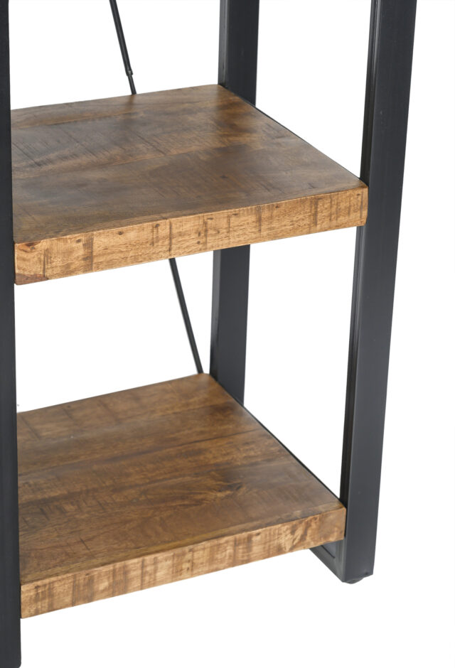 Wandkast Nairobi 8211 Mangohout 8211 Metaal 8211 55 Cm