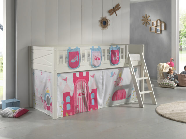 Scott Hoogslaper Met Princess Speelgordijn En 3 Opbergzakjes