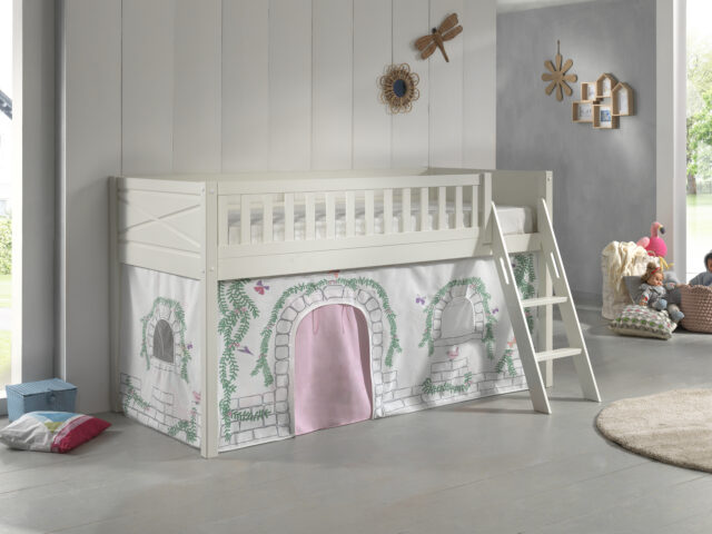 Deze Scott Combinatie Bestaat Uit De Hoogslaper En Het Birdy Speelgordijn