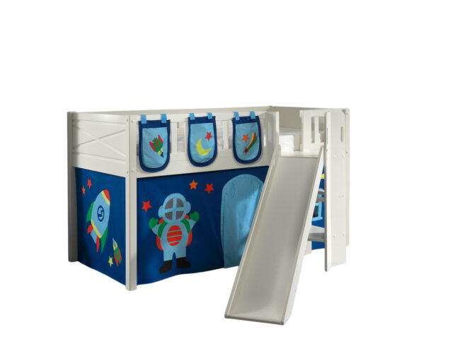 Scott Hoogslaper Met Glijbaan Astro Speelgordijn En 3 Opbergzakjes