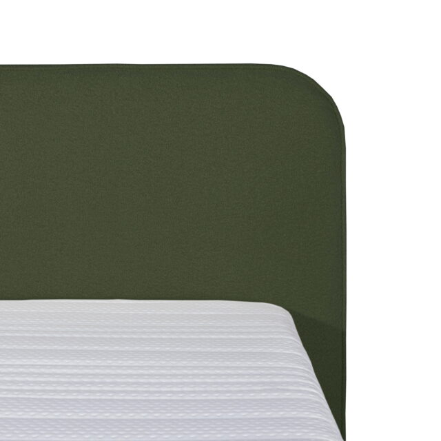 Mrgenn Boucl Eenpersoons Boxspring Groen 90 215 210