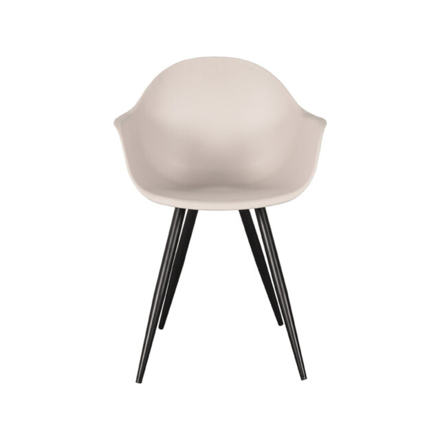 Armstoel Luca 8211 Zand Kunststof 8211 Metaal Minimale Bestelling 2 Stuks