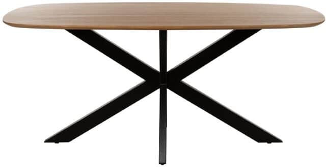 Deense Ovale Eetkamertafel 160 Mango Glad Naturel