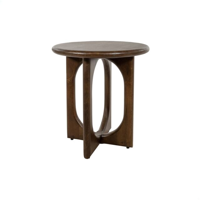 Bijzettafel 50 Mango Bruin Walnoot