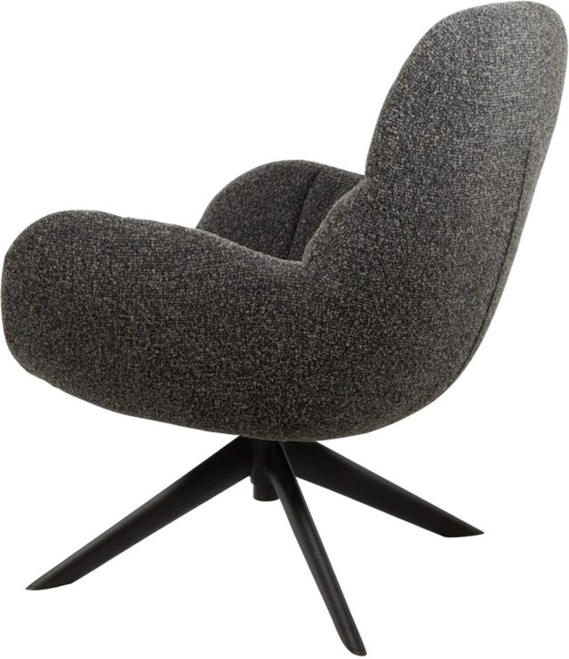 Draaifauteuil Elvis 8211 Stof Monet Antraciet 0252 8211 360