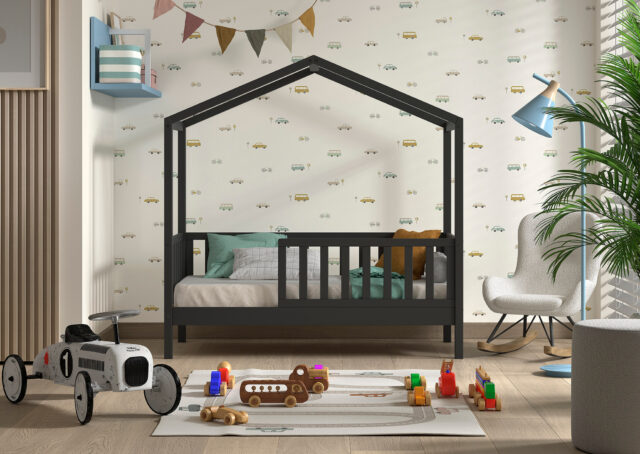 Dallas Juniorbed 70 215 140 Antraciet