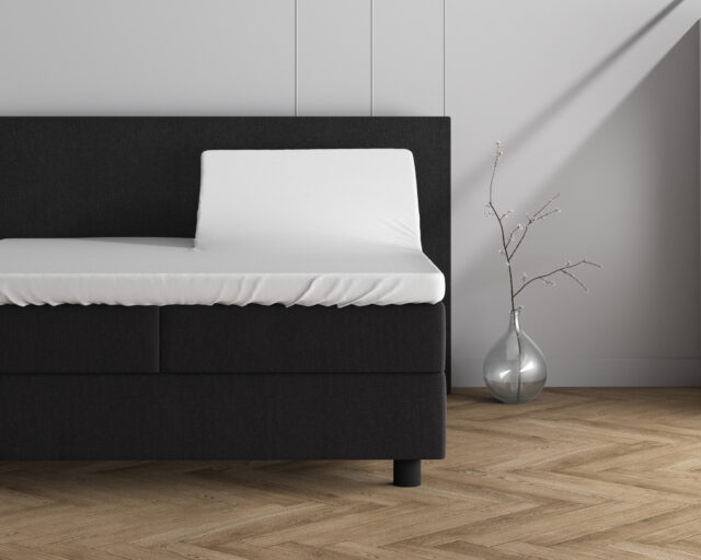 Dubbel Jersey 220 G M Splittopper Hoeslaken Wit 160 X 200 220