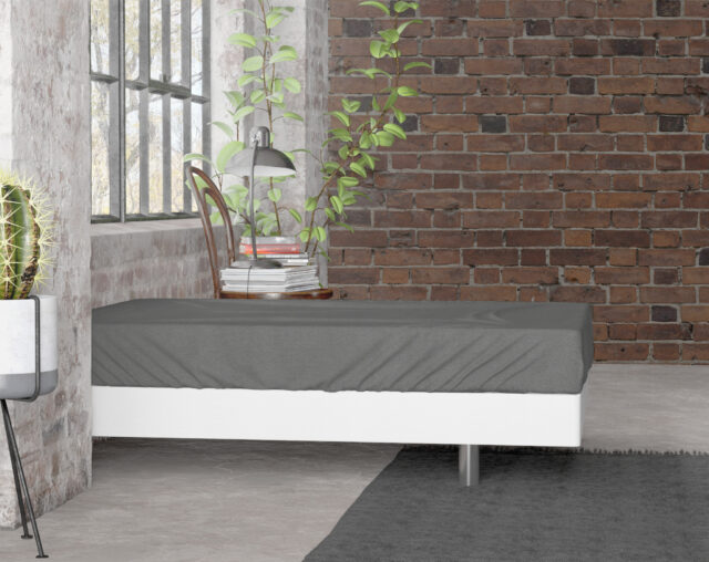 Premium Flanellen Hoeslaken Antraciet 200 X 200 220