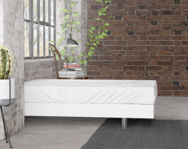 Premium Flanellen Hoeslaken Wit 180 X 200 210 Cm