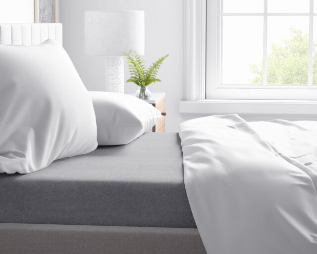 Flanellen Premium Laken Grijs 150 X 250