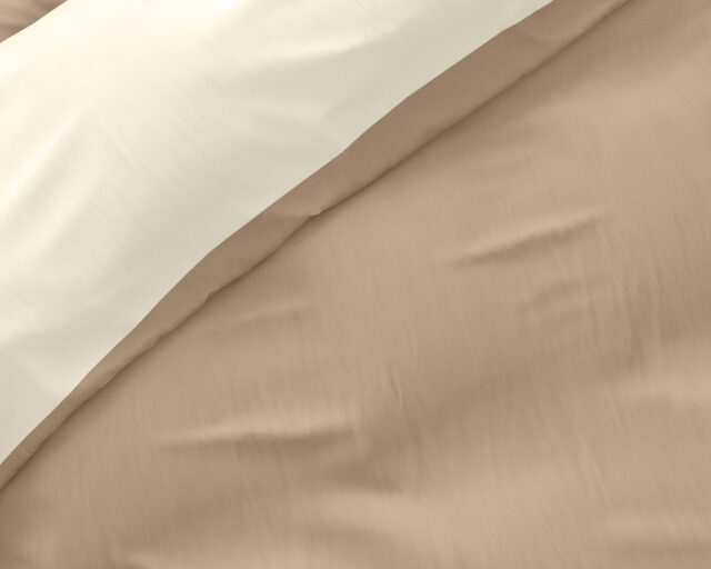 Dubbelzijdig Crme Taupe 200 X 220