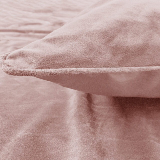 Fluwelen Paspel Roze 240 X 220