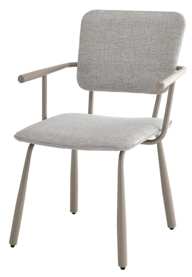 Armstoel Brix Finn 8211 Stof Beige 8211 Beige Metaal Minimale Bestelling 2 Stuks