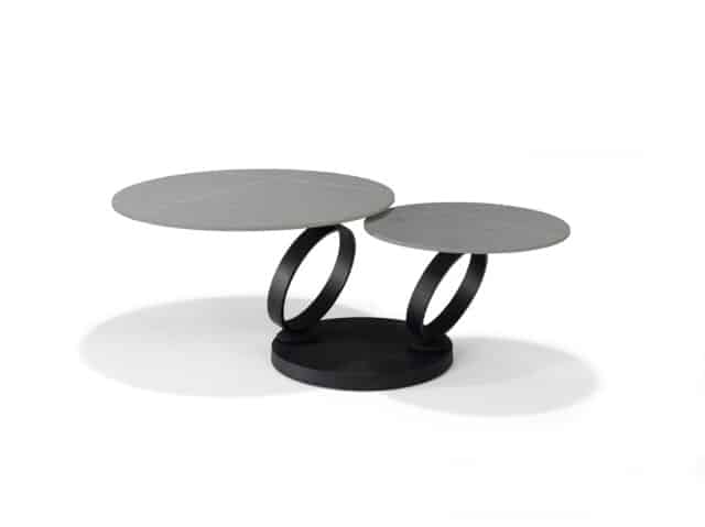Orion Salontafel B 5706 8211 Grijs Deckstone 8211 2 Draaibare Bladen