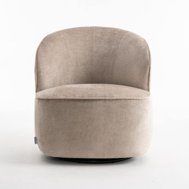 Sammy Draaifauteuil Stof Loris 05 Beige