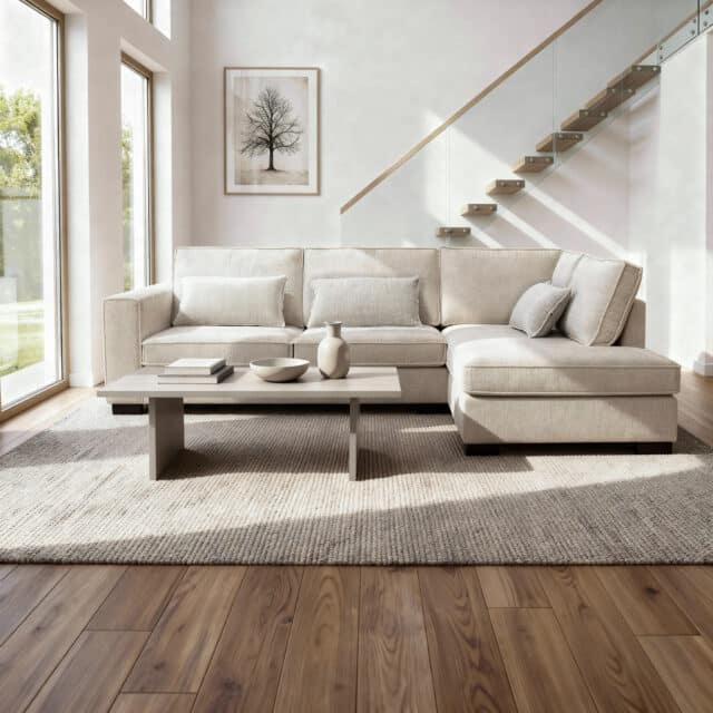 Addison 3 Zits Hoek Rechts Stof Cremona 2 C460 Beige