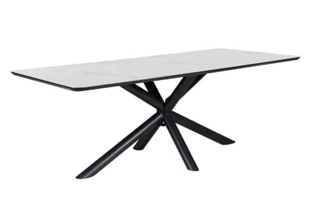 Sirius 210 X 100 Rechthoek Hpl Wit Marmer 25 Mm
