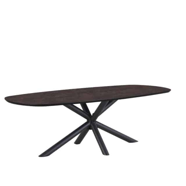Sirius 210 X 100 Deens Ovaal Hpl Ferro Lava 25 Mm