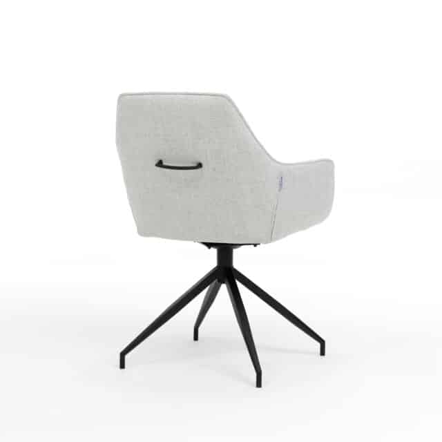 Toscane Armstoel 8211 Stof Oasis Natural 8211 Draaivoet M4