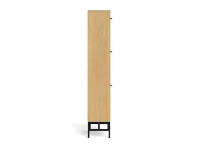 Schoenenkast Albany 8211 Eikenlook 8211 Metaal