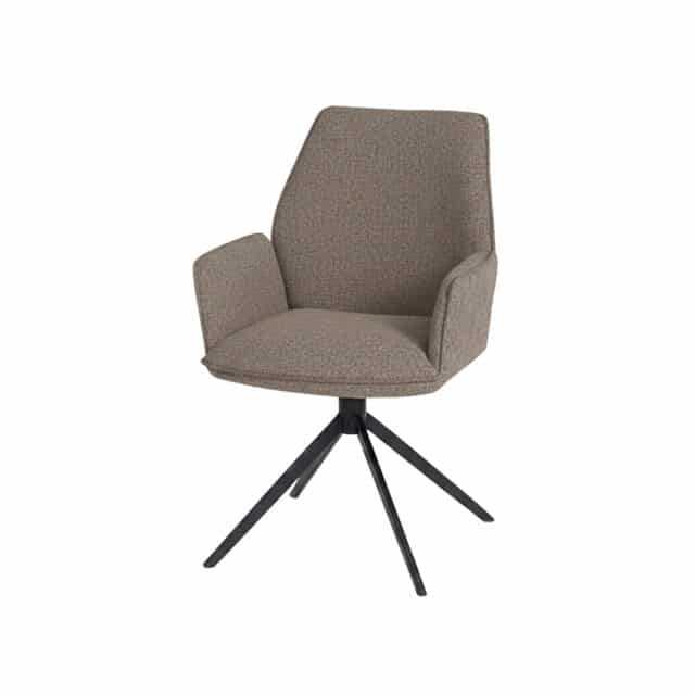 Riva Eetkamerstoel 8211 Draaipoot 360ars 8211 Vibe 8211 Liver 21 Set Van 2