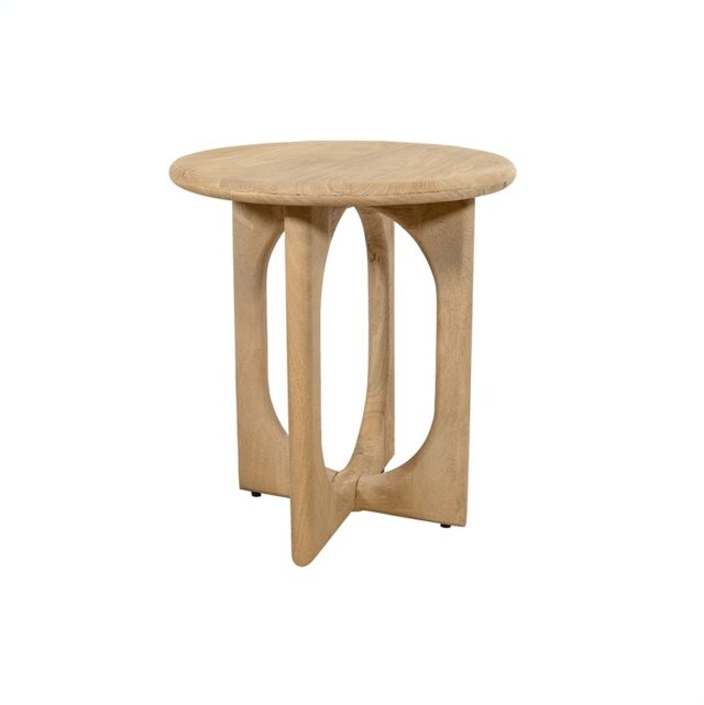 Bijzettafel 50 Acacia Groovy Naturel
